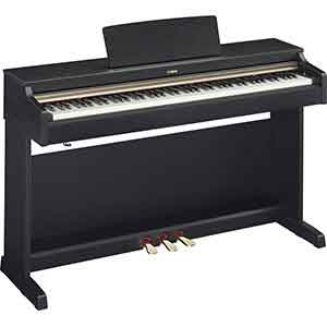 Yamaha YDP162 Digital Piano in Black Walnut