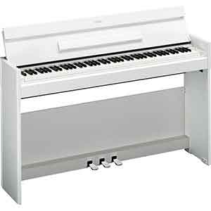 Yamaha YDPS52 Digital Piano in White  title=